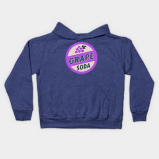 grape soda 1 Kids Hoodie